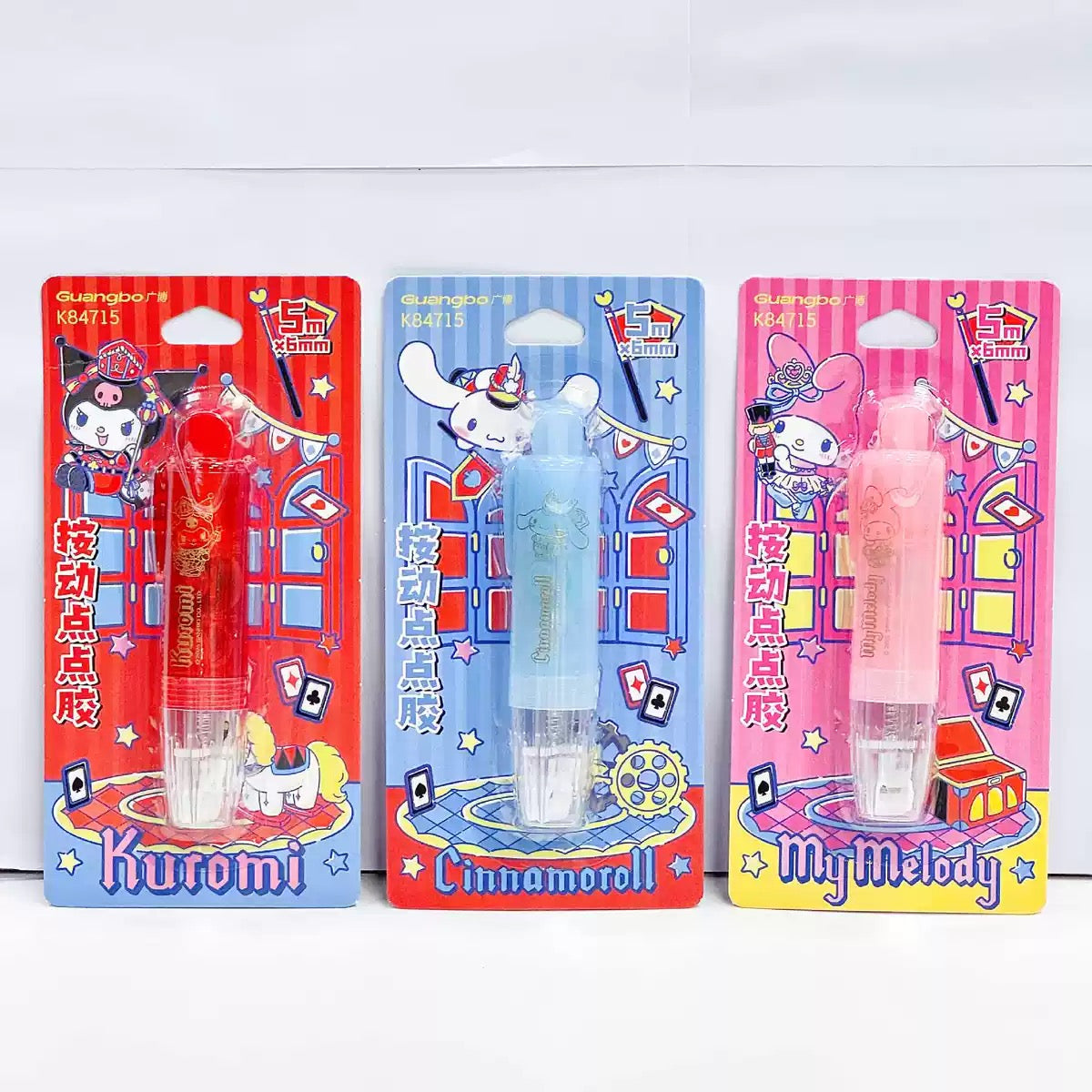 Sanrio Retractable Glue Tape