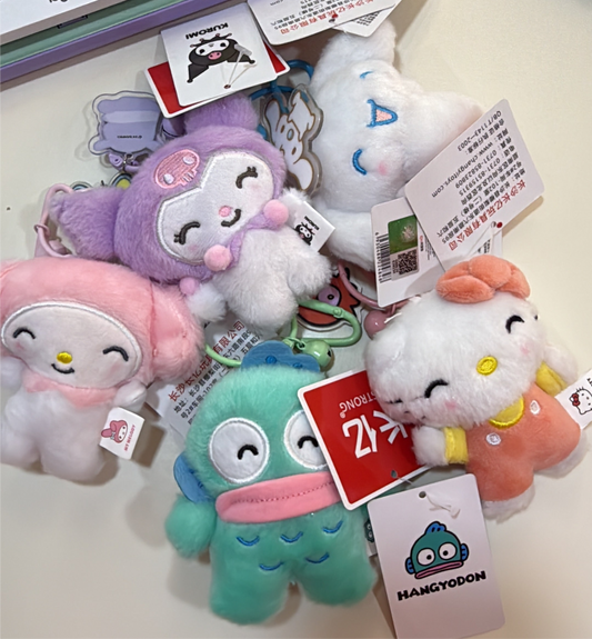 Sanrio Original Plushie Keychain