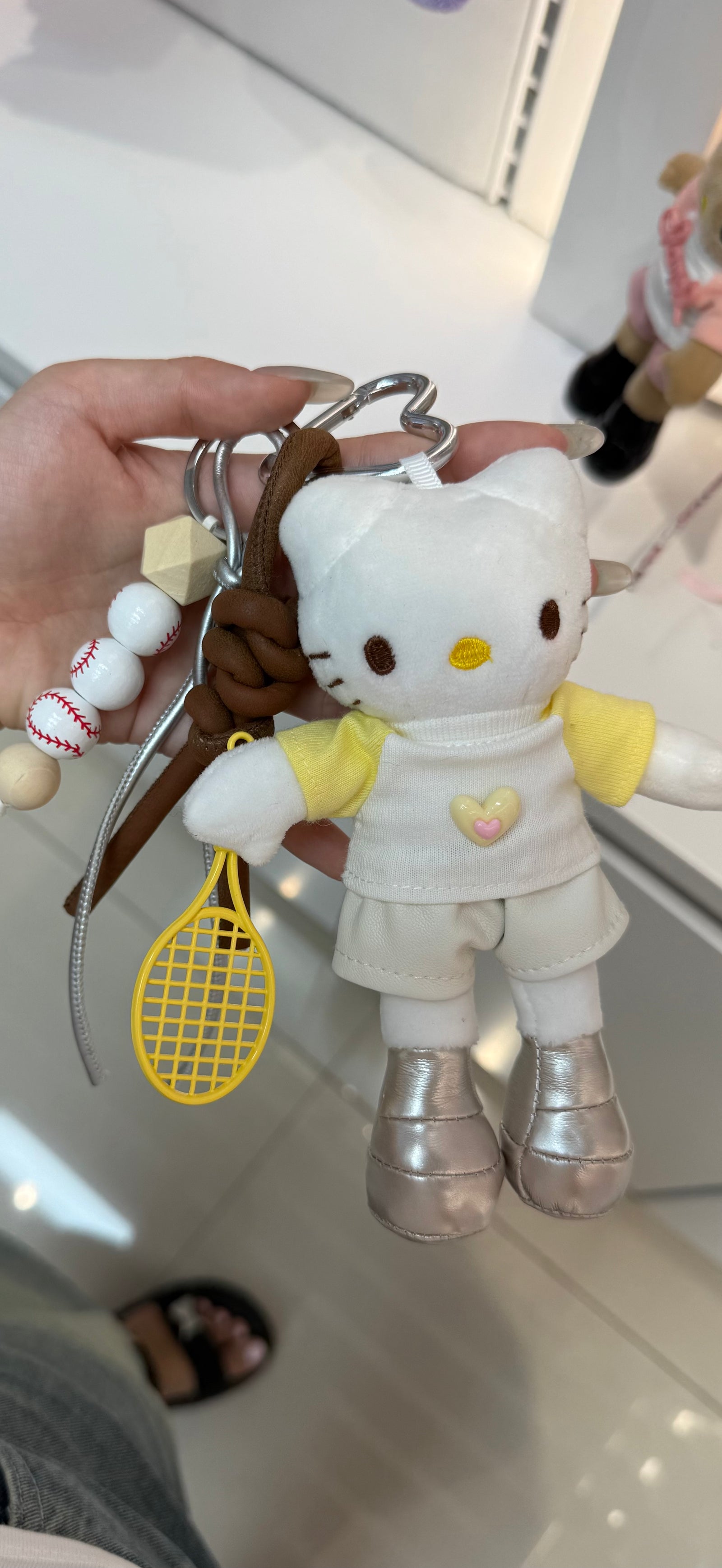 Sporty HK Keychain