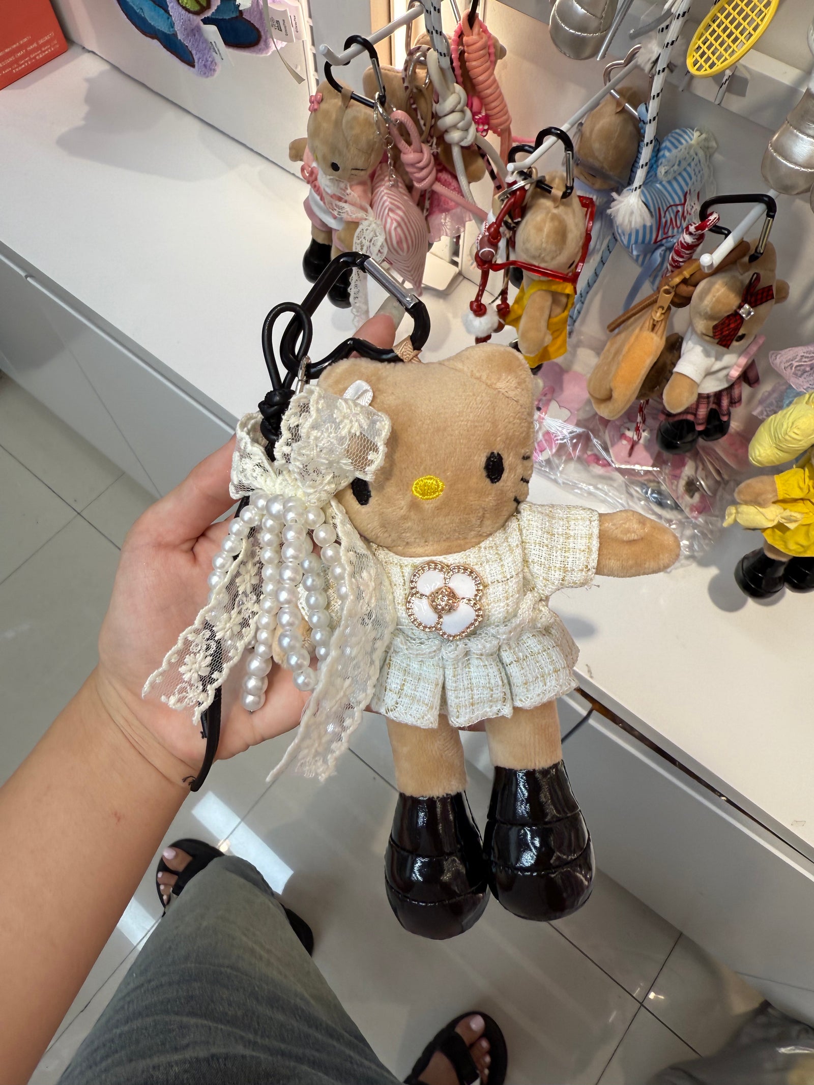 Pearly HK Keychain