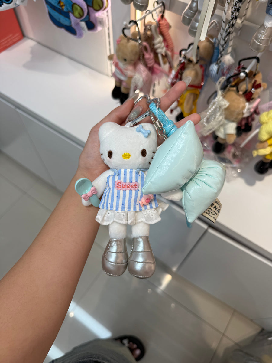 Bubbly Blue HK Keychain