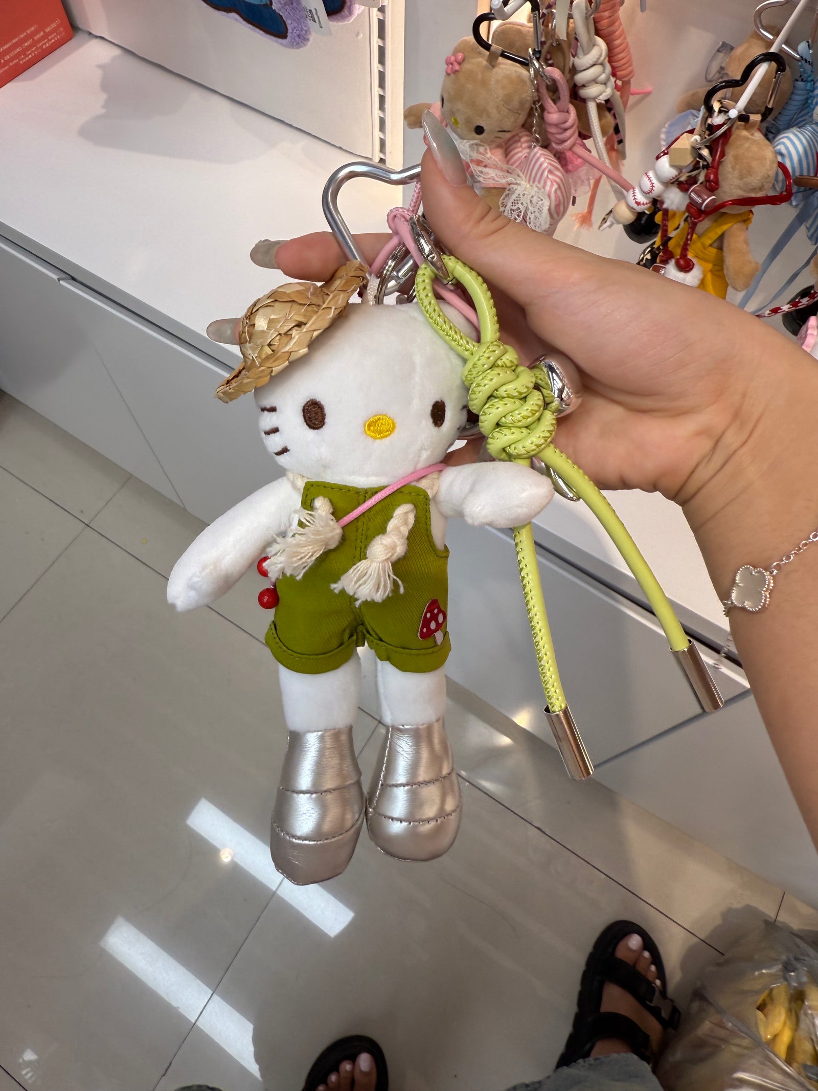 Gardening HK Keychain