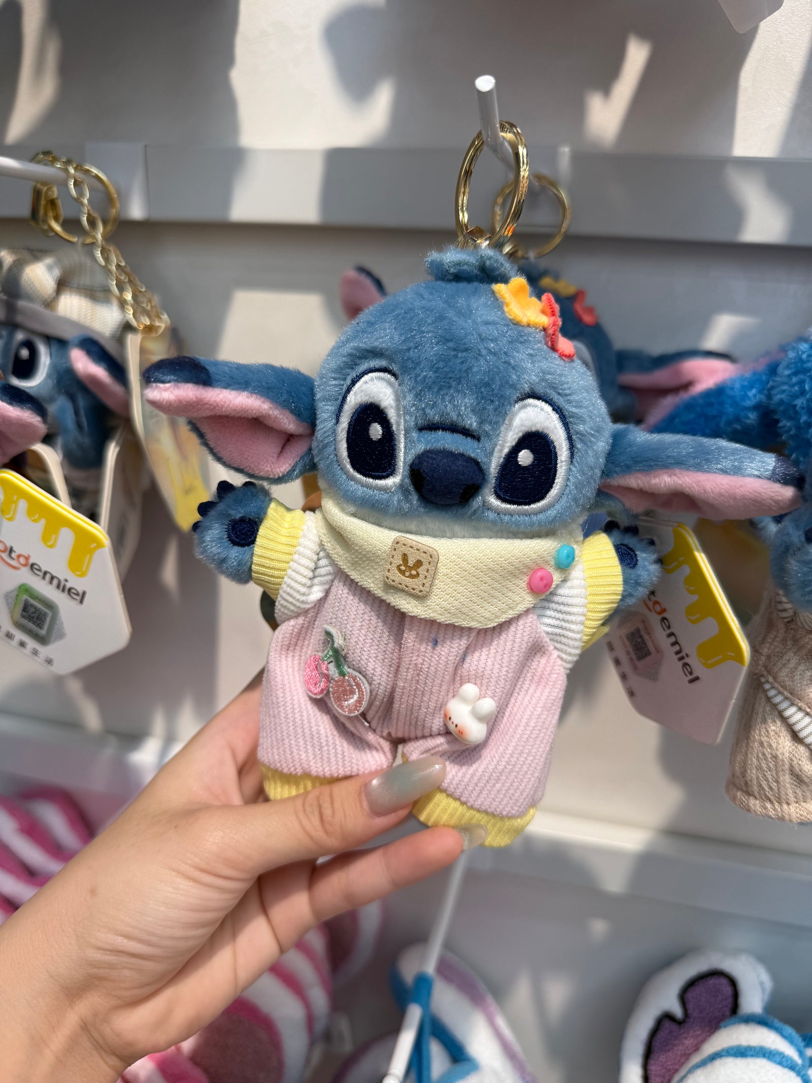 Baby Stitch Keychain