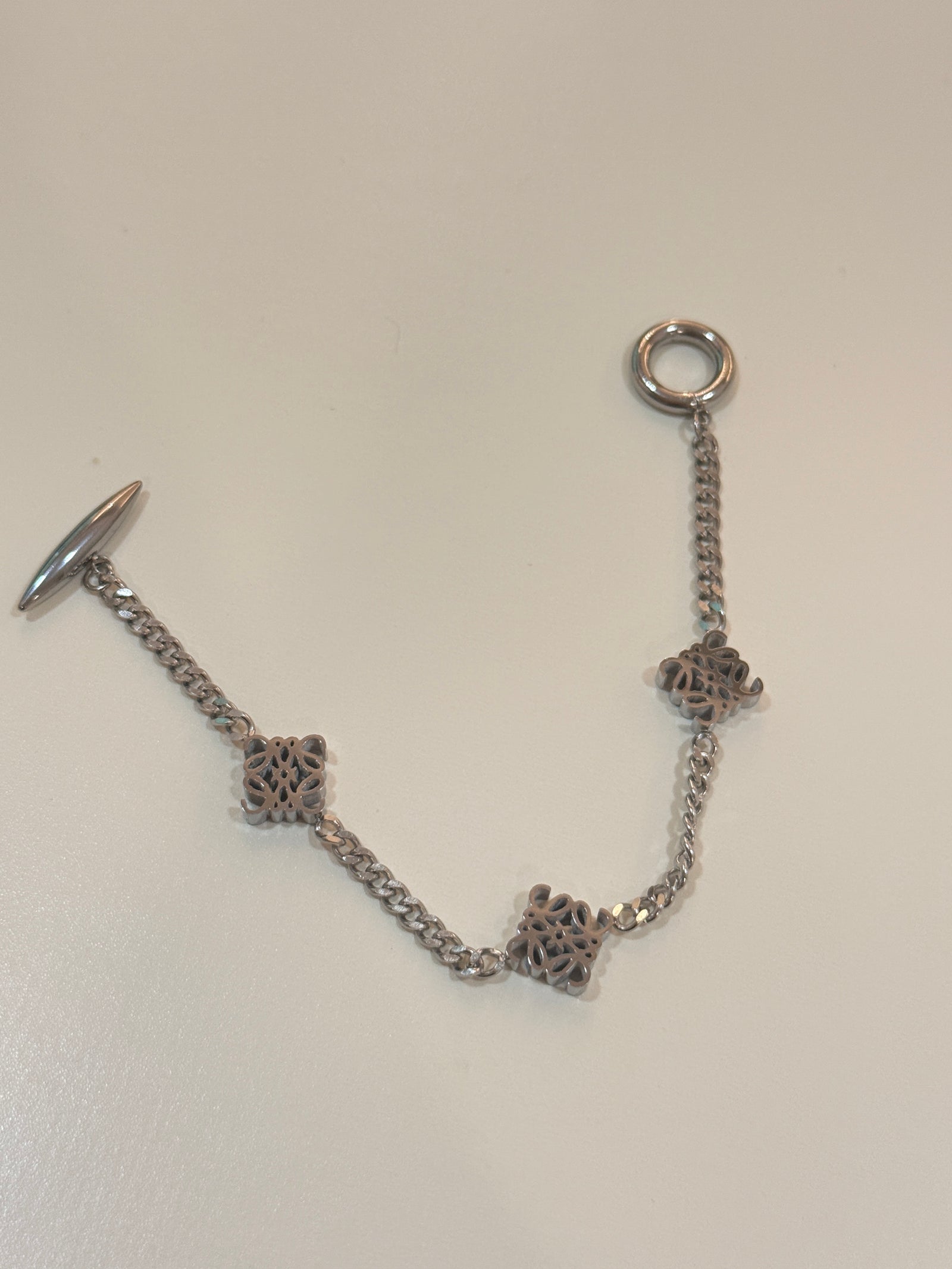 Silver Stainless steel Bracelet