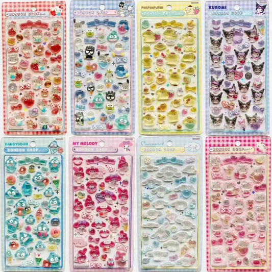 Sanrio 3D Bubble Stickers