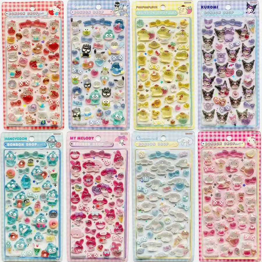 Sanrio 3D Bubble Stickers