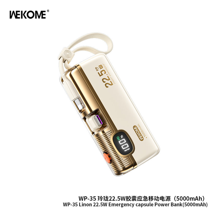 5000mAh - Super FAST CHARGE portable powerbank