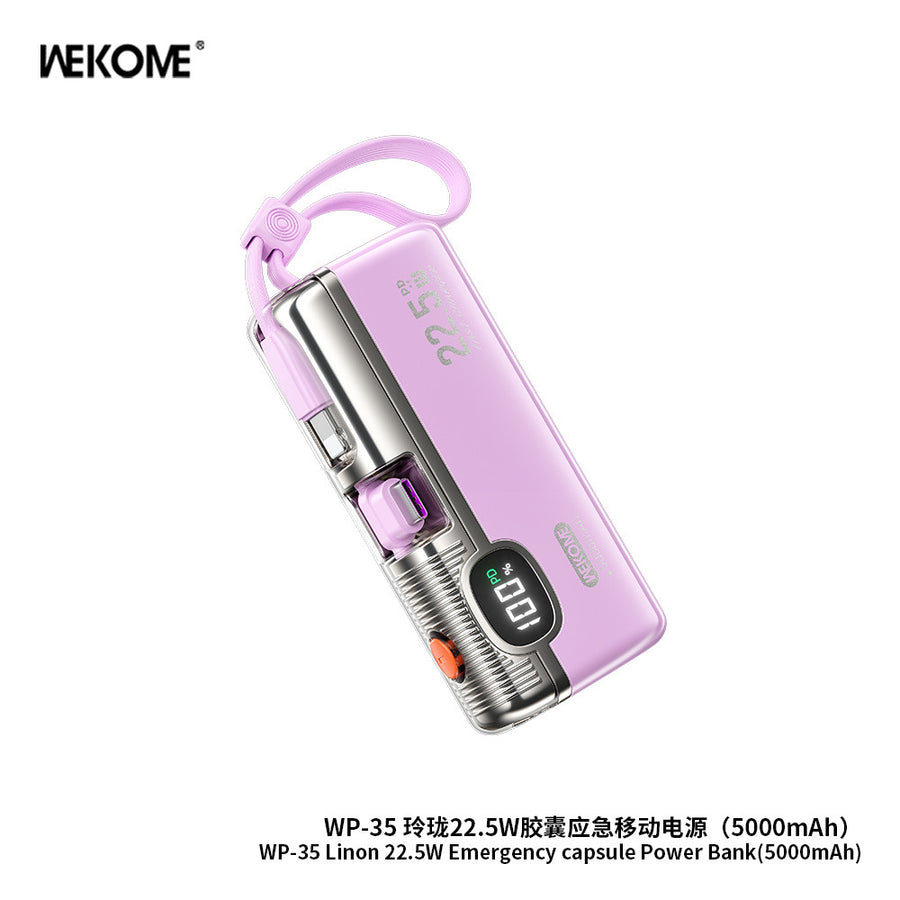 5000mAh - Super FAST CHARGE portable powerbank