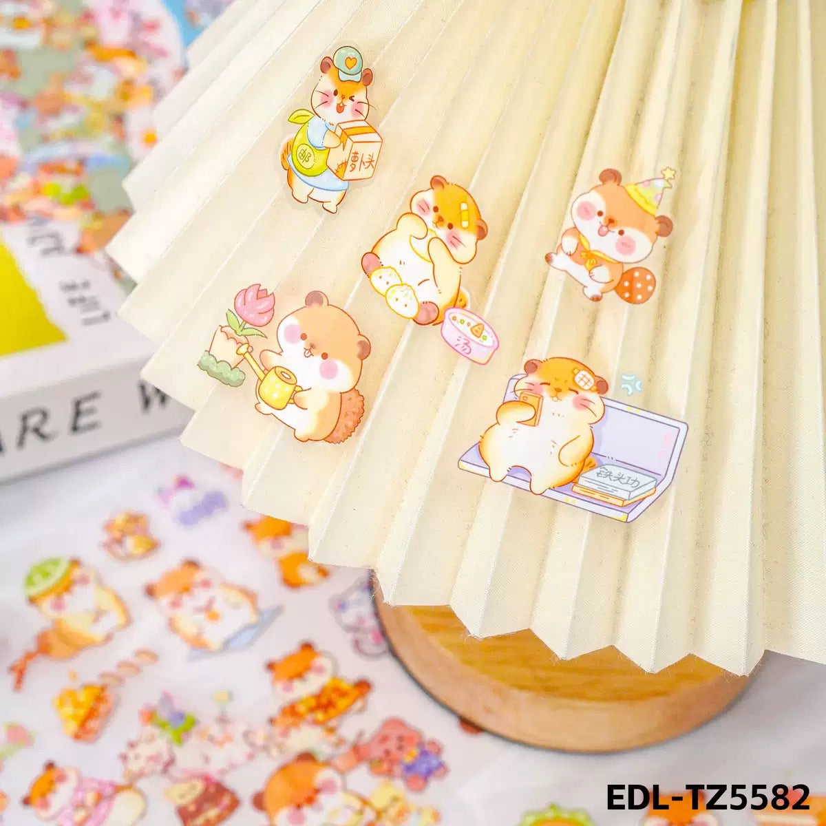 Beary Mouse Bear Stickers