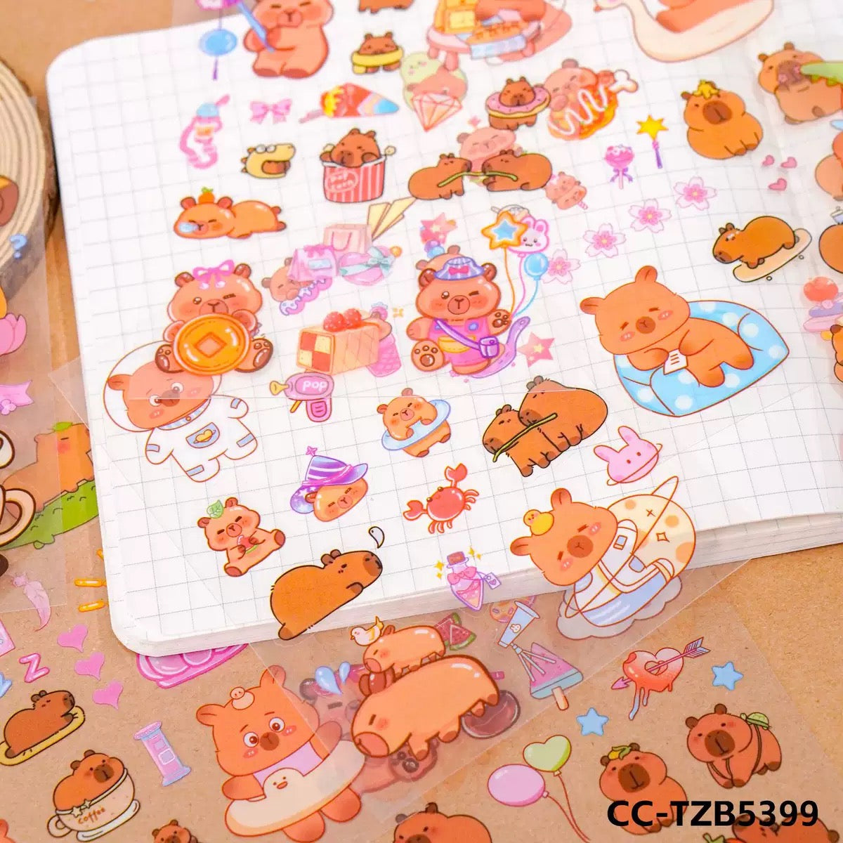 Capybara Stickers