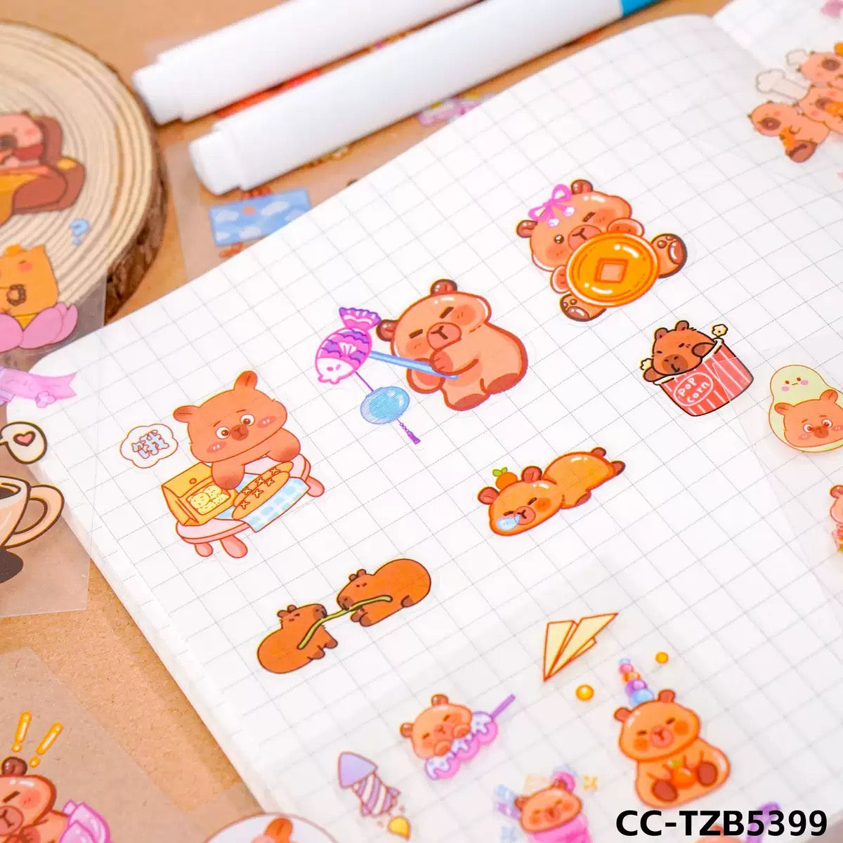 Capybara Stickers