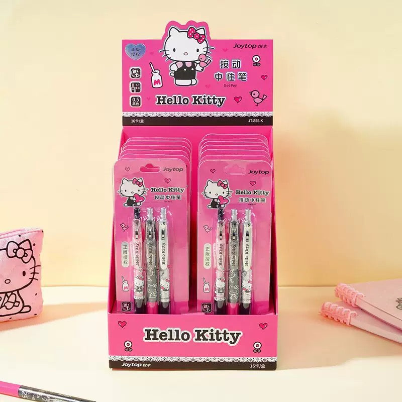 Hello Kitty Set of 3 Gel Pens