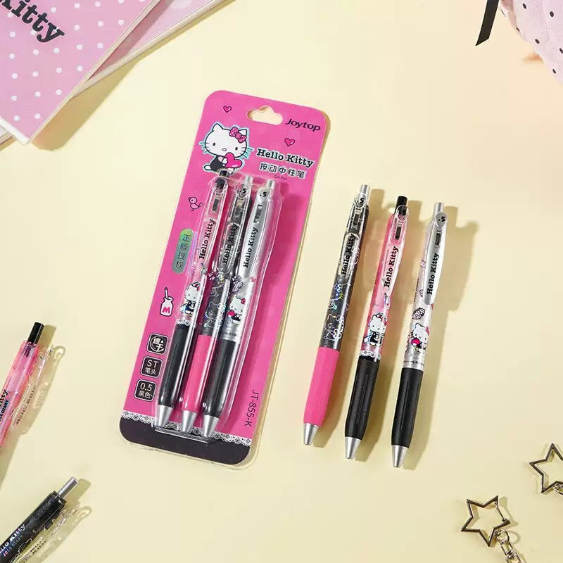 Hello Kitty Set of 3 Gel Pens