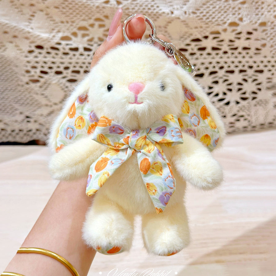 6 Inch Bunny Keychain