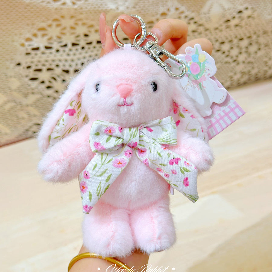 6 Inch Bunny Keychain
