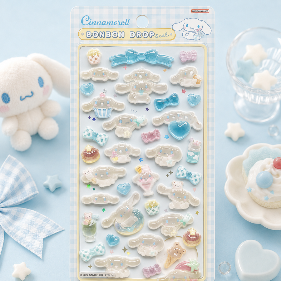 Sanrio 3D Bubble Stickers