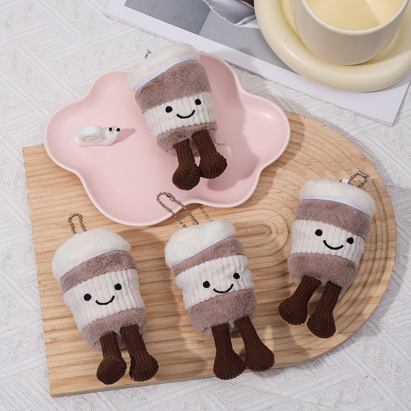 Bubble Tea Plushie Keychain